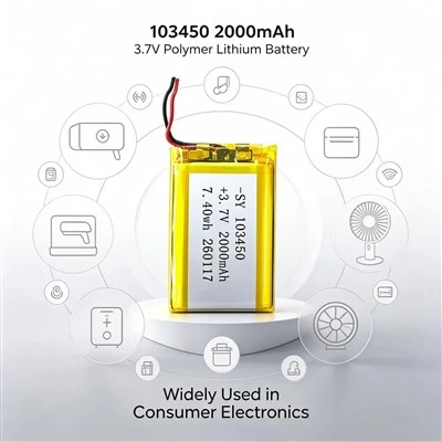 103450 Bluetooth Kulaklık Lityum Pil