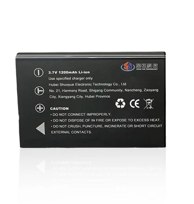 Kameralar İçin Özel Olarak Çıkarılabilir, Şarj Edilebilir Lityum Piller, 200mAh'den 1200mAh'a Kadar Özelleştirilebilir